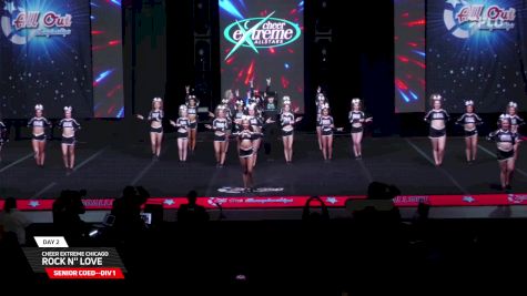 Cheer Extreme Chicago - ROCK N'' LOVE [2026 Senior Coed--Div 1 Day 2] 2026 The All Out Grand Nationals