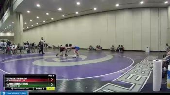 160 lbs Round 7 (10 Team) - Carter Barton, Jay County vs Wylee Lindeen, Montana Huntly