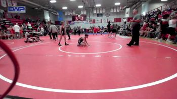 130 lbs Rr Rnd 3 - Liam Jones, Labette County Wrestling vs Brayden Rice, Wagoner Takedown Club