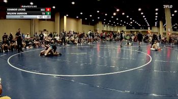150 lbs Round 2 Champ & Wb (32 Team) - Connor Locke, North DeSoto Blue vs Wilson Jamison, Team TN