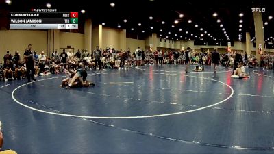 150 lbs Round 2 Champ & Wb (32 Team) - Connor Locke, North DeSoto Blue vs Wilson Jamison, Team TN