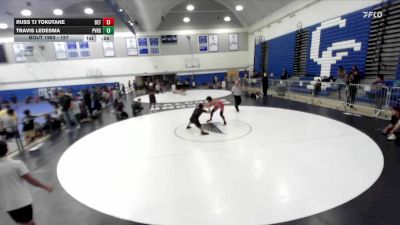 157 lbs Cons. Round 7 - Russ Tj Tokutake, Los Osos High School Wrestling vs Travis Ledesma, Paloma Valley High School