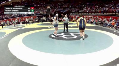 G-235 lbs Quarterfinal - Dakota McCracken, G-United vs Gabby Oregon, G-Archbold