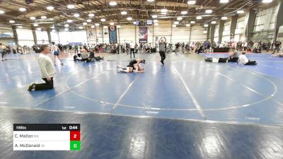 119 lbs Consi Of 32 #1 - Cole Mallon, MA vs Aaron McDonald, VA