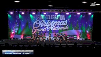 Thunder Extreme - Storm [2025 L3 Senior - D2 - Small] 2025 Spirit Celebration Christmas Grand Nationals