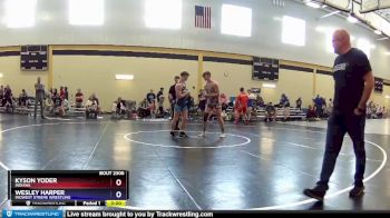 145 lbs Champ. Round 1 - Kyson Yoder, Indiana vs Wesley Harper, Midwest Xtreme Wrestling
