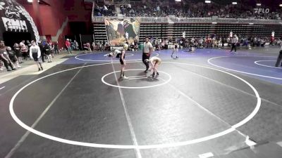 70 lbs Quarterfinal - Collin Thompson, Riverton USA WC vs Toren Gates, Athlos WC