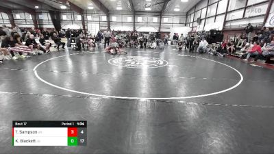 215 lbs Round 5 (8 Team) - Kael Blackett, Juab vs Trail Sampson, Uintah