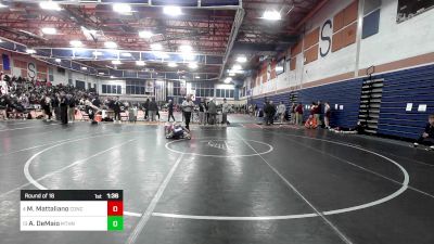 138 lbs Round Of 16 - Miles Mattaliano, Concord-Carlisle vs Anthony DeMaio, Methuen