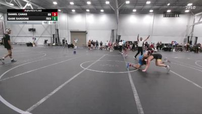 113 lbs Round 5 (6 Team) - Gabe Sardone, Freakztyle Wrecking Crew Blue vs Daniel Canas, Maryland Mallets