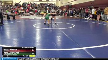 87-95A 1st Place Match - Terranae Wyatt, Cedar Rapids Kennedy vs Grace Murphy, Epworth, Western Dubuque