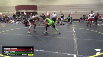 150 lbs Semifinal - Jericho Holmes, Unattached vs Ayden Tatum, Black Gold