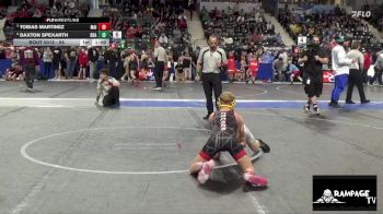 88 lbs 1st Place Match - Daxton Spexarth, Brawlers vs Tobias Martinez, Maize