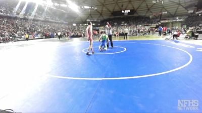 3A 160 lbs Cons. Round 2 - Benjamin Boss, Eastside Catholic vs Mak Kanzler, Shorewood