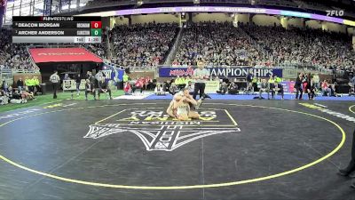 D1-126 lbs 1st Place Match - Archer Anderson, Clarkston HS vs Deacon Morgan, Rochester Adams