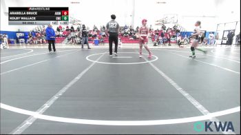 150 lbs Rr Rnd 1 - Arabella Bruce, ARDMORE TAKEDOWN CLUB vs Kolby Wallace, CacheWrestlingClub