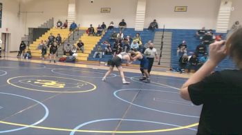 165 lbs Round 3 (4 Team) - Cullen Gorman, Schertz Clemens vs Caidyn Block, Comal Canyon