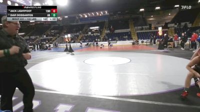 132 lbs Consi Of 8 #2 - Jack Lightfoot, Tewksbury vs Davi DosSantos, Arlington