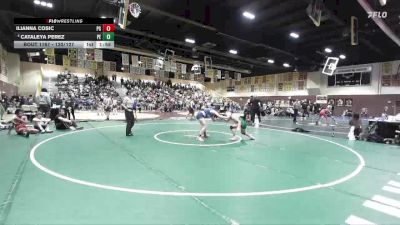 120/127 Semifinal - Ilianna Cosic, Peterson Grapplers vs Cataleya Perez, Poway Elite