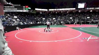 75 lbs Champ. Round 1 - Blaize Crowl, EWO3 vs Nehemiah Rankin, BAB1