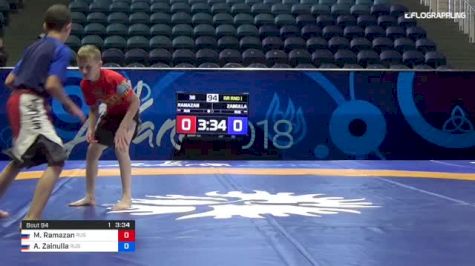 Magomadov Ramazan vs Akhmedov Zainulla UWW World Championships