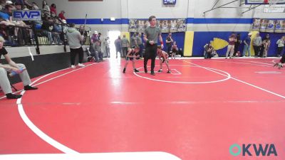 46 lbs Quarterfinal - Daxton Houston, Skiatook Youth Wrestling vs Jaxon Nigh, Berryhill Wrestling Club