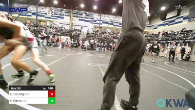 98 lbs Rr Rnd 3 - Elijah DeLong, Unattached vs Fernando Sierra, OKC Saints Wrestling