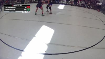 123 lbs Semifinal - Sloane Abbey, Kearney Girls vs Peyton Cock, Mccook