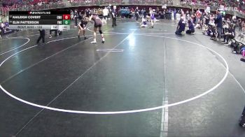 120 lbs Cons. Round 2 - Elin Patterson, Falcon Wrestling Club vs Kaileigh Covert, CWO