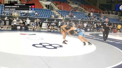215 lbs Cons. Rd Of 32 - Steven Gomez III, California vs Cody Alessi, New York
