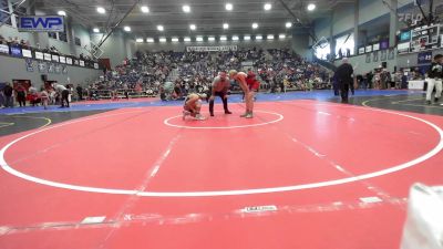 120 lbs Consolation - Aidon Wright, Beebe Badgers Wrestling Club vs Jaxon Burkhalter, Gentry Youth Organization Wrestling