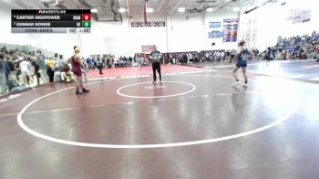 150 lbs Consolation - Cartier Hightower, Granby vs Gunnar Howes, Haddam-Killingworth