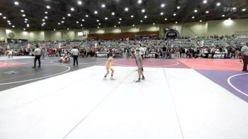 81 lbs Semifinal - Savealyn Rogers, Corning Sharks vs Ian Ruiz, Red Wave WC