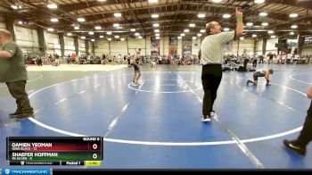 84 lbs Rd# 9- 2:15pm Saturday Final Pool - Damien Yeoman, Iowa Black vs Shaefer Hoffman, PA Silver