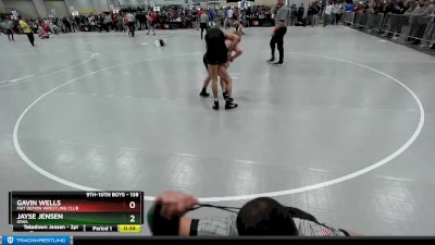 138 lbs Cons. Round 4 - Jayse Jensen, Iowa vs Gavin Wells, Mat Demon Wrestling Club