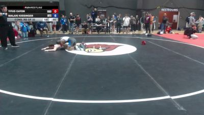 120 lbs Cons. Rd Of 32 - Titus Eaton, 1883 vs Malaki Kissinger, Inland NW Training Center
