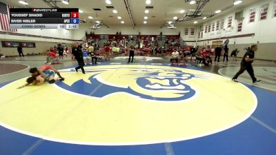 144 lbs Consolation - Youssef Shadid, NJRTC vs River Hibler, Apex