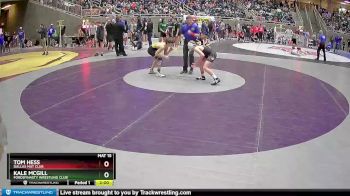 106 lbs Champ. Round 1 - Tom Hess, Dallas Mat Club vs Kale Mcgill, FordDynasty Wrestling Club