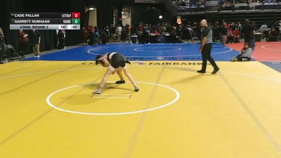 6A 113 lbs Cons. Round 2 - Garrett Runhaar, Austin Vandegrift vs Cade Pallan, Austin Lake Travis
