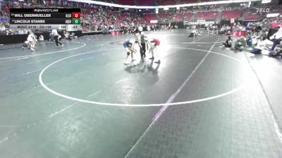 D3-106 lbs Cons. Round 1 - Will Obermueller, Glenwood City vs Lincoln Stanek, Aquinas