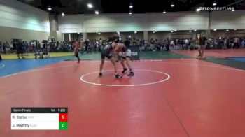 119 lbs Semifinal - Kingston Cotter, Riptide Wrestling Club vs Jimmy Mastny, Alber Athletics Wrestling Club