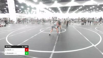 101 lbs 5th Place - Shadow Hardt, Dominate WC vs Izabelle Hiczewski, Hyperbolic WC