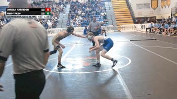 132 lbs Quarterfinals (8 Team) - Reid Yakes, Jesuit vs Jordan Harrison, Lake Gibson