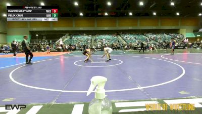 108 lbs Consi Of 4 - Davien Martinez, Pomona Elite vs Felix Cruz, Darkhorse