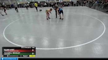 100 lbs Champ. Round 2 - Elijah Hyet, Dubuque Wrestling Club vs Maxwell Bradley, Oklahoma