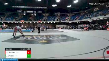 152 lbs Champ. Round 2 - Luke Barham, Stagg vs Jacob Wurster, Wauconda