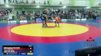 75kg Round 3 - Zephaniah Richard, Crank Wrestling vs Mehtab Deol, Akhara Of Champions WC