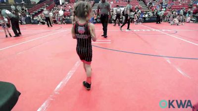37 lbs Rr Rnd 3 - Hadley King, Bartlesville Wrestling Club vs Payslinn Anson, Newkirk Takedown Club