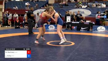 76 kg Consolation - Nesa Martinez, Unattached vs Jesse Kirby, Patriot Wrestling Club