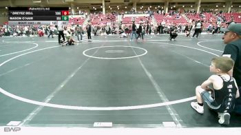 46 lbs Semifinal - Dreyez Bell, Team Of Hard Knox vs Mason O`Hair, Brawlers